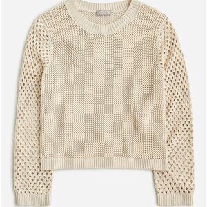 Crochet crewneck beach sweater - Size XXL